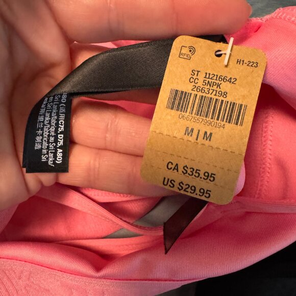 Victoria's Secret PINK Active Sports Bras Bundle of 2 New with Tags Size Medium - Picture 8 of 14